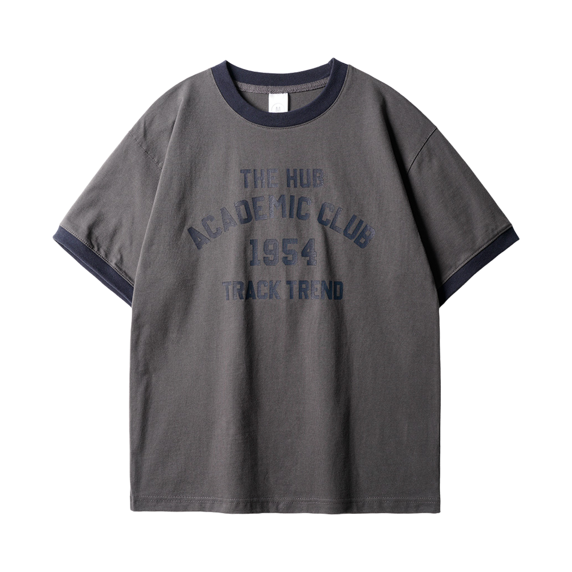 JIST2706_charcoal_29 JEMUT Post Lettering Short Sleeve Charcoal JIST2706