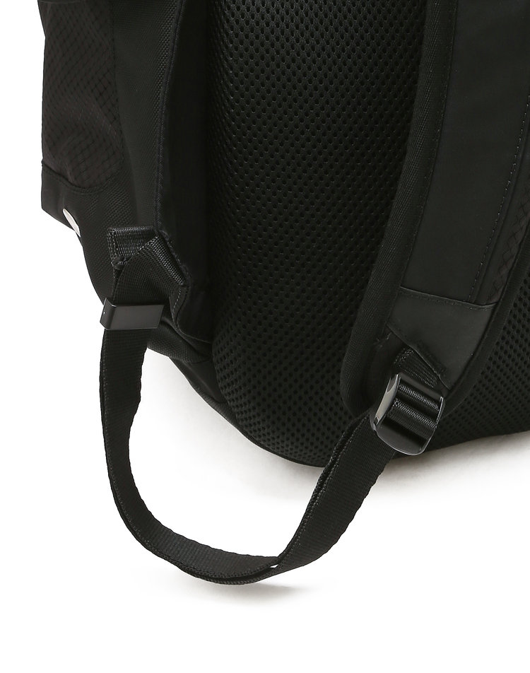 질스튜어트 맨 액세사리 블랙 로고장식 나일론 백팩 JUBA6F111BK(Jillstuart Men's Acc Black Logo Detail Nylon Backpack) - 6