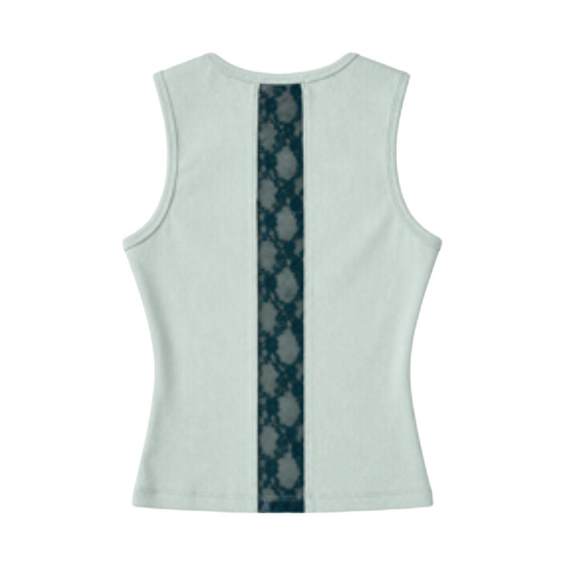 이유씨티 백 레이스 슬리브리스 탑 - 민트(EUCT Back Lace Sleeveless Top - MINT) - 2