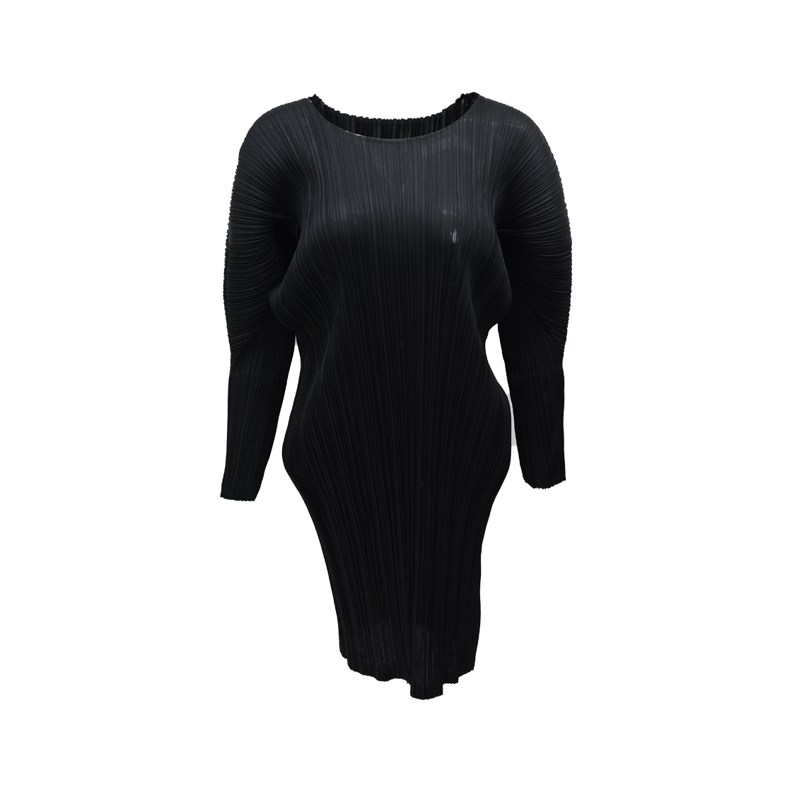 이세이 미야케 플리츠 플리즈 MC 옥토버 드레스 블랙(Issey Miyake Pleats Please MC October Dress Black) - 1
