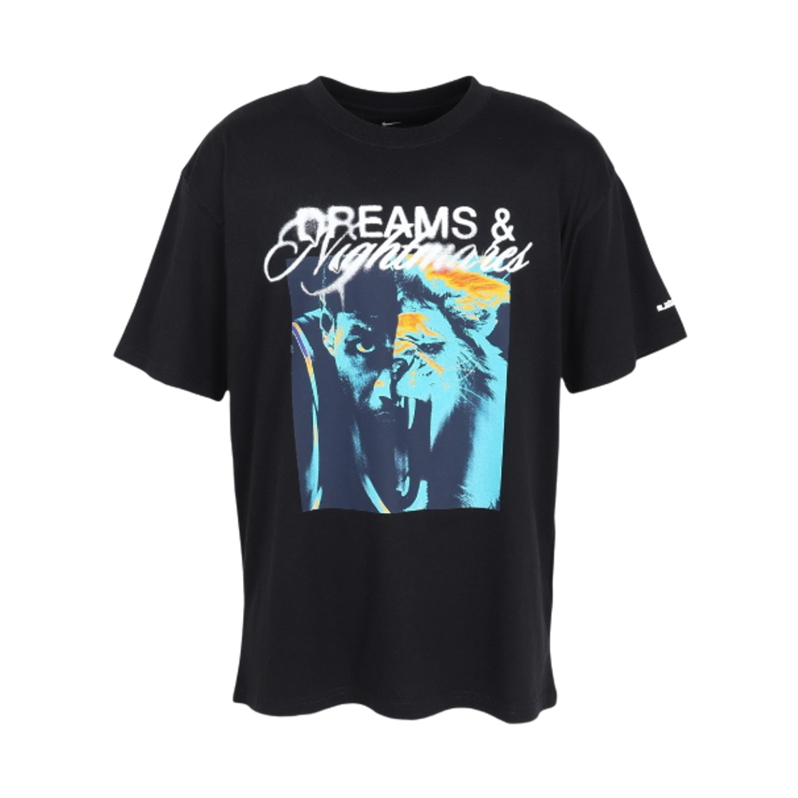 IH8586-010 Nike Lebron Dreams and Nightmares Basketball T-Shirt Black - Asia