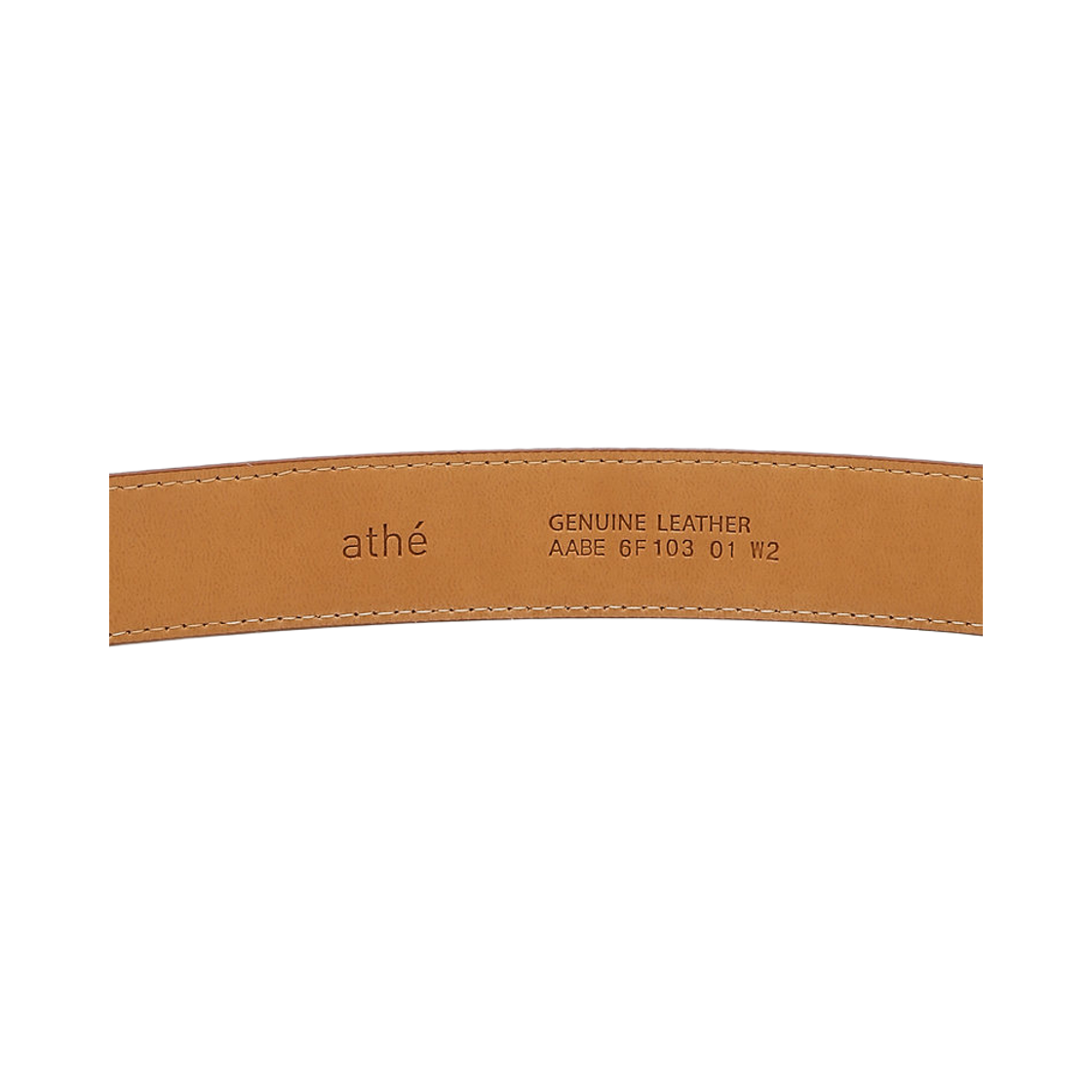 아떼 바네사브루노 액세사리 브라운 로고장식 소가죽 벨트 AABE6F103W2 브라운(Athe Vanessabruno Acc Brown Logo Leather Belt Normal Brown) - 5