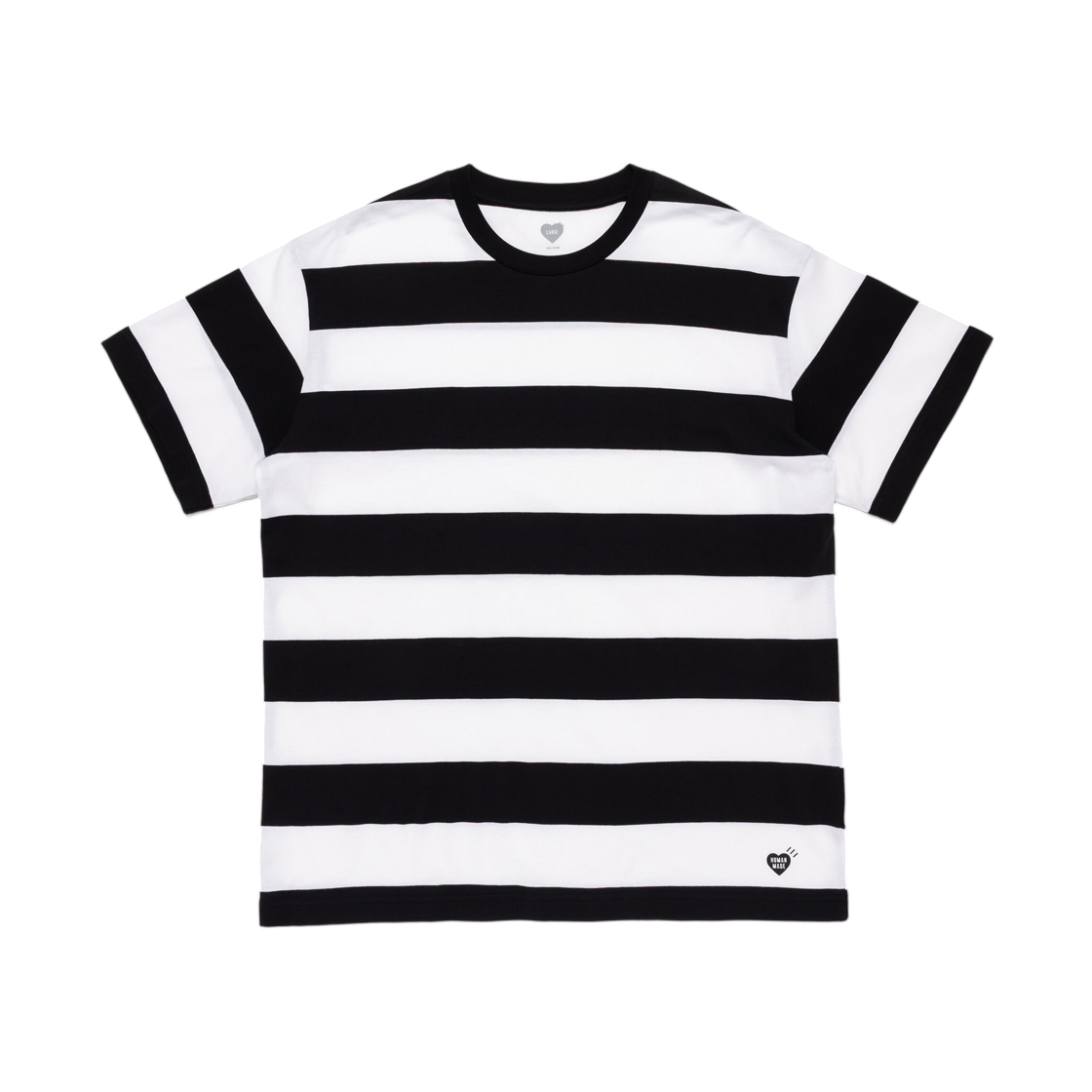 HM32CS032 Human Made Striped Pack T-Shirt Black