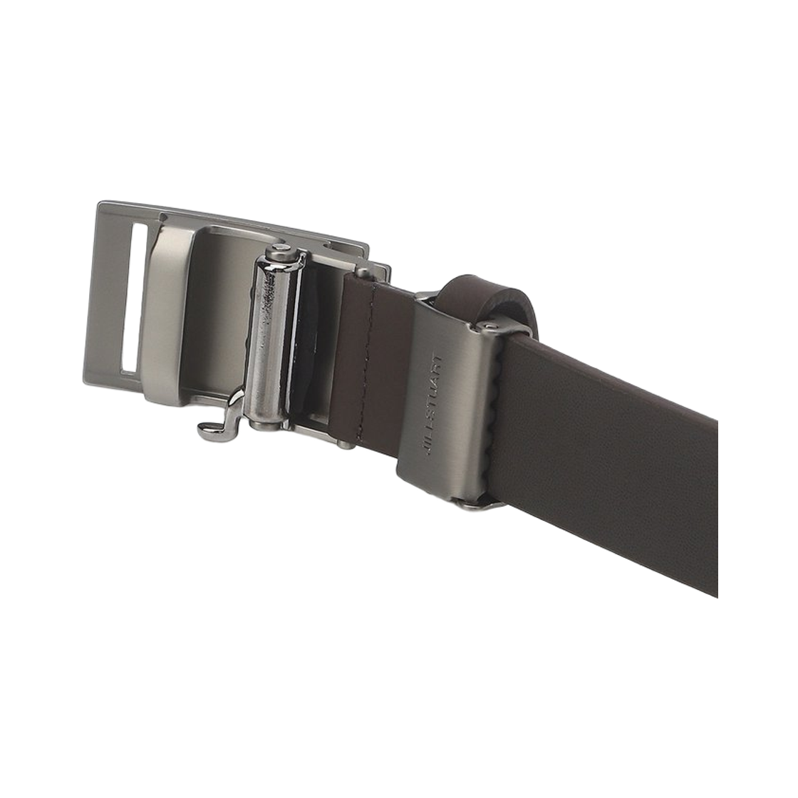 질스튜어트 맨 액세사리 다크브라운 무광버클장식 소가죽 자동벨트 JUBE75052W2(Jillstuart Men's Acc Dark Brown Matte Buckle Automatic Cow Leather Belt) - 4