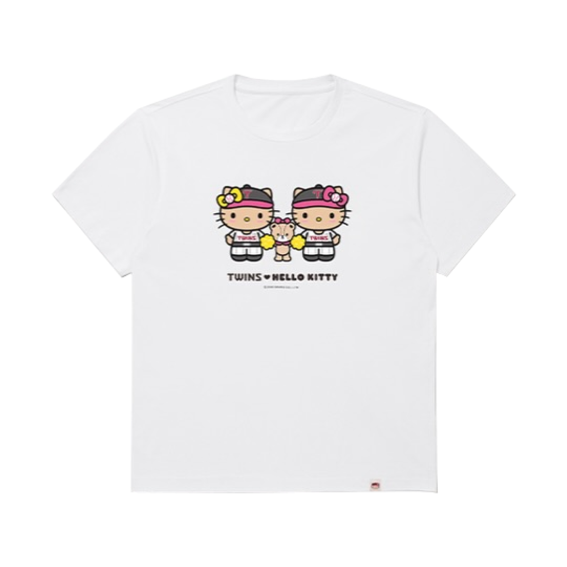 - LG Twins x Tanning Hello Kitty Graphic T-Shirt White