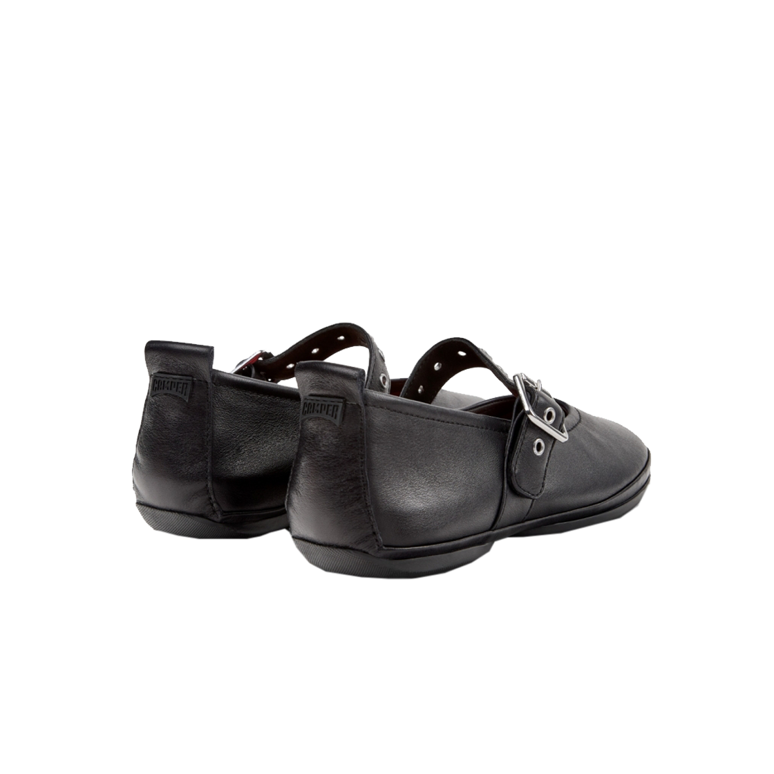 캠퍼 여성 라이트 니나 플랫슈즈 블랙(Camper Woman Right Nina Flat Black) - 4