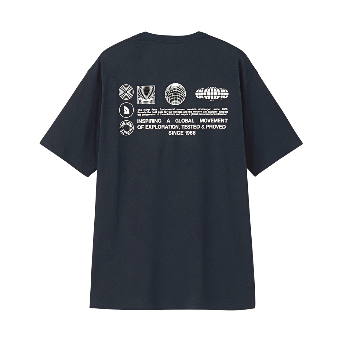 NT32550UN The North Face Short Sleeve Flash Dry Glove Grid Cotton T-Shirt Urban Navy