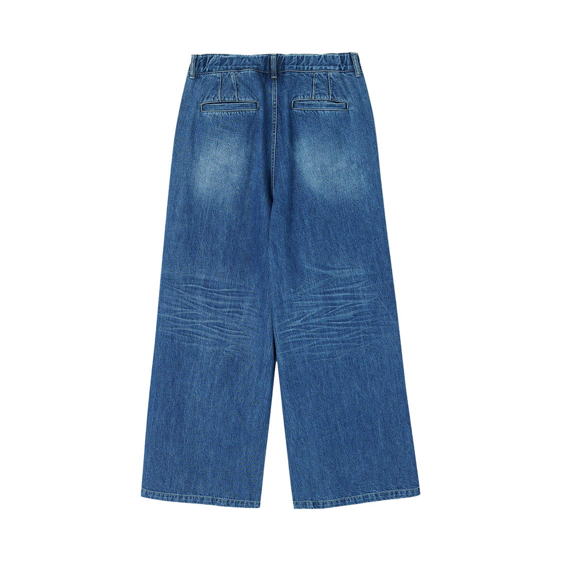 송지오 컬렉션 바이어스 드레이프 데님 블루(SONGZIO COLLECTION Bias Drape Denim Blue) - 2