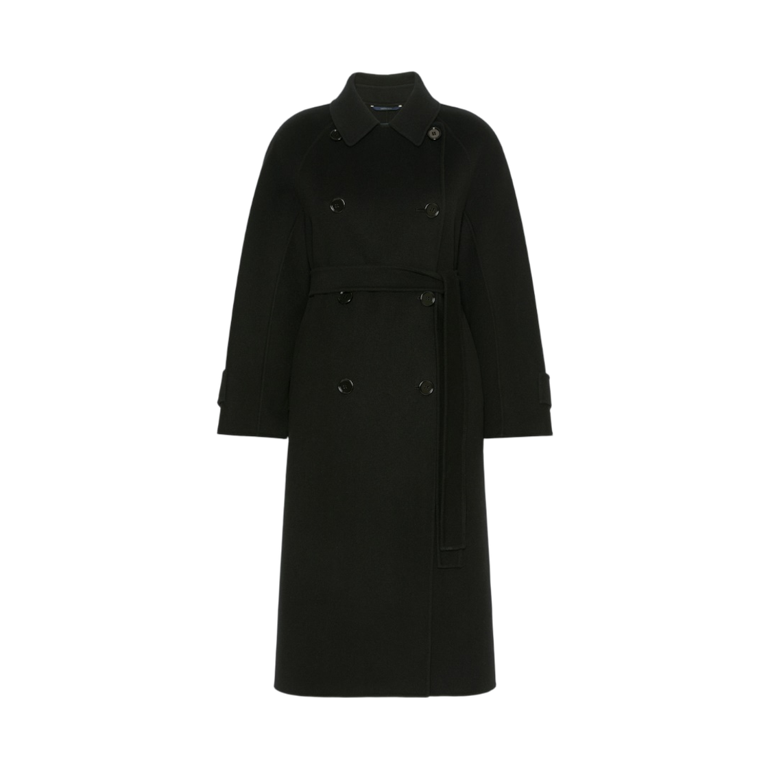 (W) S 막스마라 사만타 버진울 코트 블랙((W) S Max Mara Samanta Virgin Wool Coat Black)
