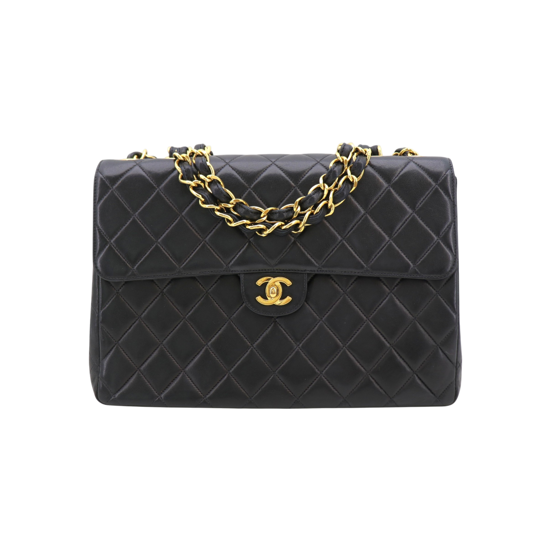 ITS2K6GEF5O5 Chanel Classic Square Lambskin Flap Bag 5th Generation