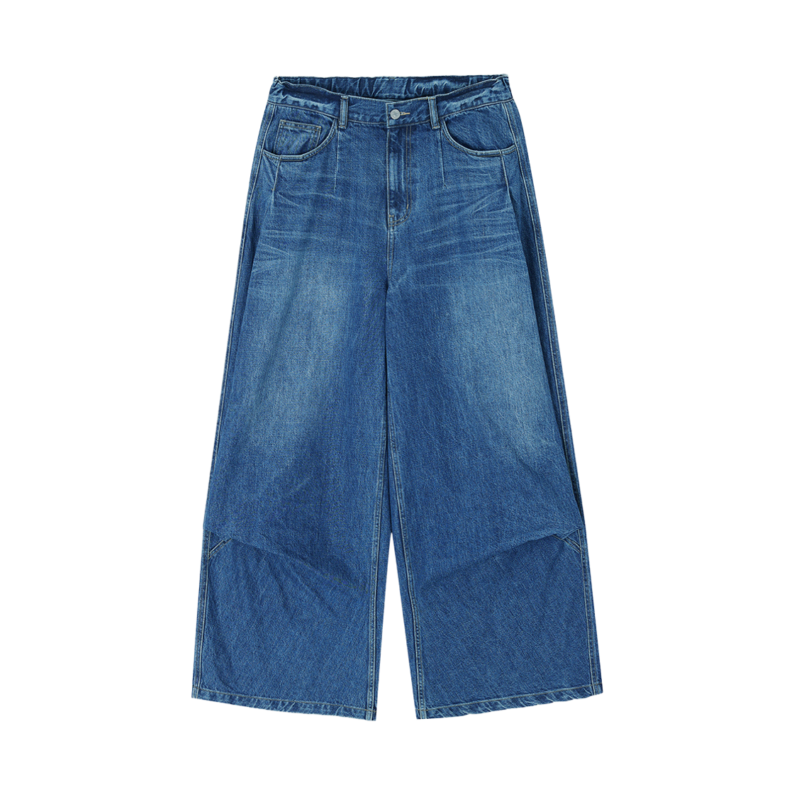 SI5PT722BL SONGZIO COLLECTION Bias Drape Denim Blue