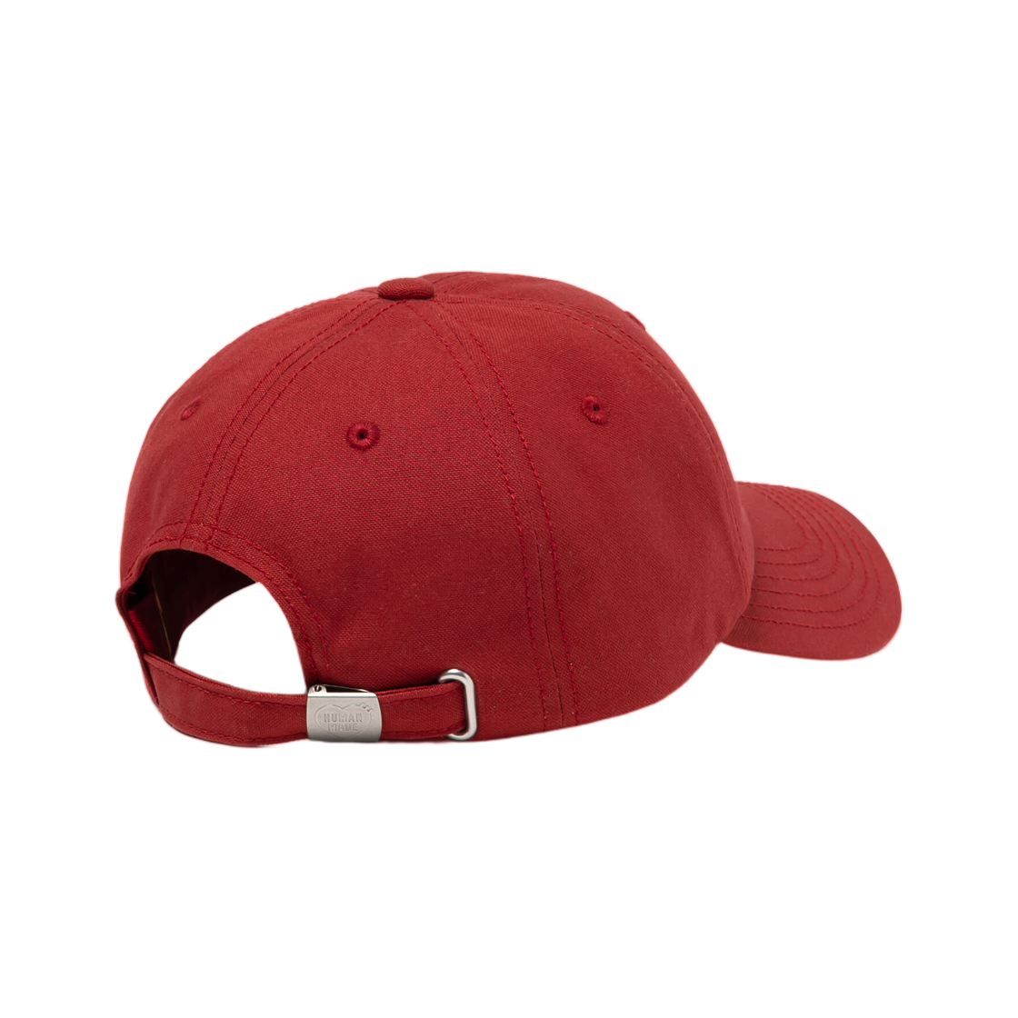 휴먼 메이드 6 패널 캔버스 캡 레드(Human Made 6 Panel Canvas Cap Red) - 3