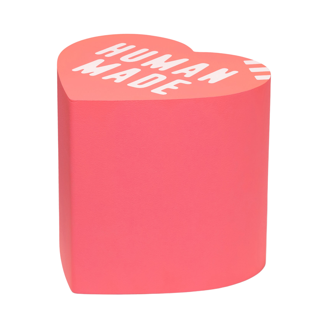 HM32GD122 Human Made Heart Urethane Stool Pink