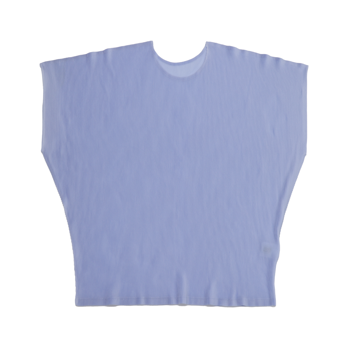 ITCDH63RRRPJ Issey Miyake Pleats Please Kaori Fit Round Neck Short Sleeve Sky Blue