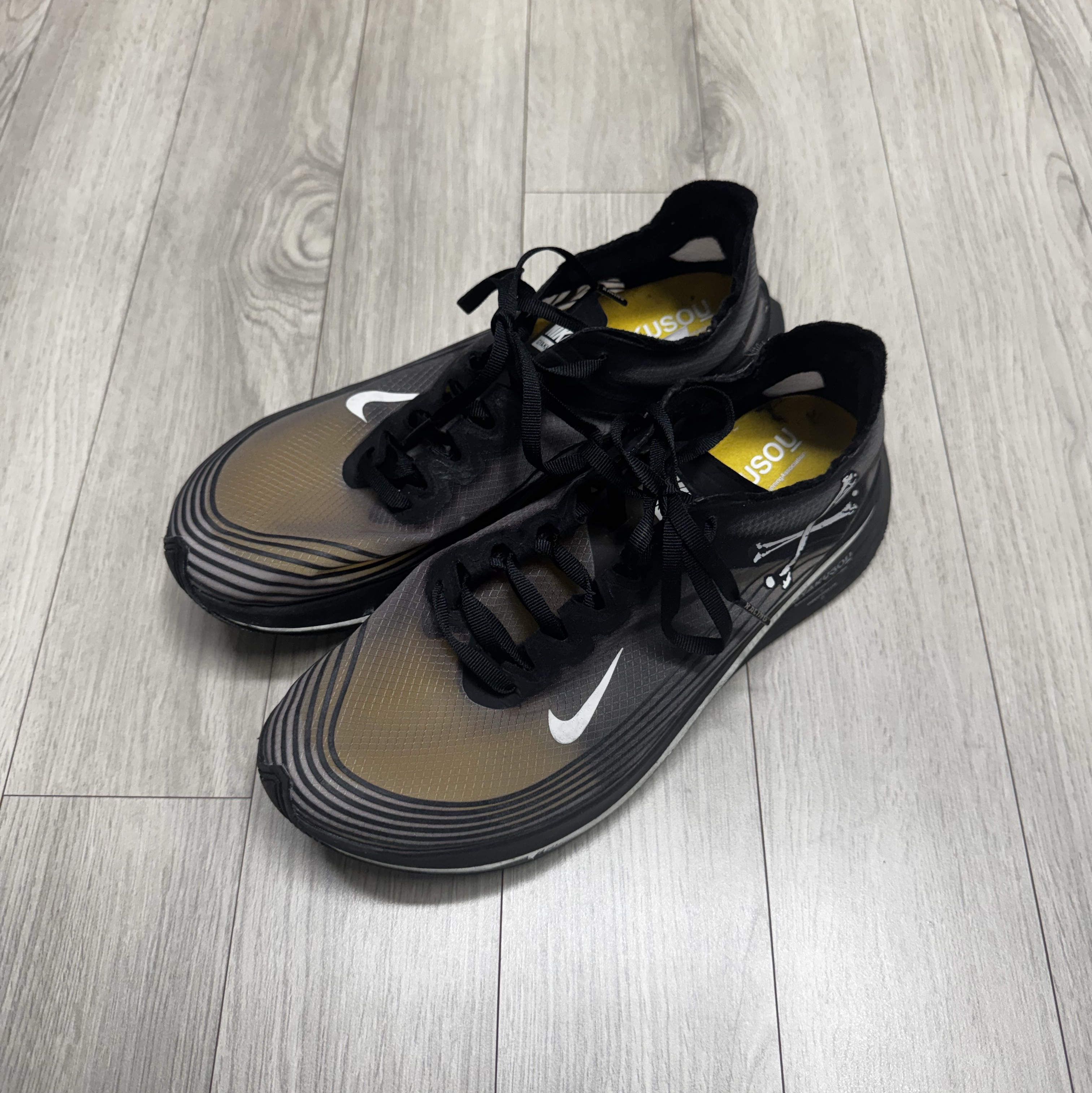 Nike x Undercover Gyakusou Zoom Fly Black 착용 스타일 - 1