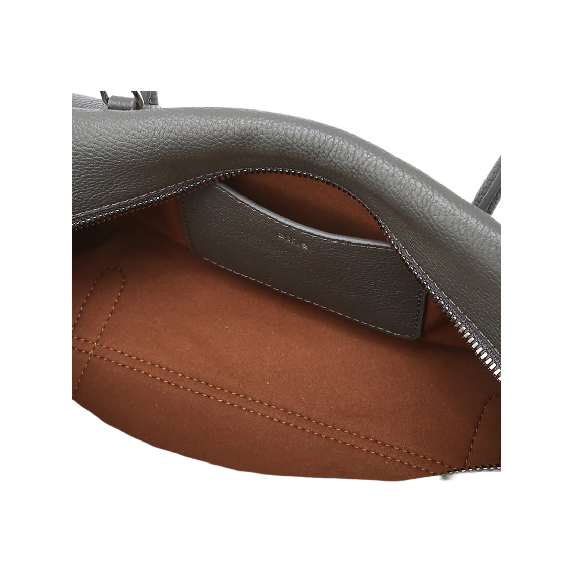 아떼 바네사브루노 액세사리 발롱 그레이 레더 토트 겸 크로스백 S AABA6F255G2 그레이(Athe Vanessabruno Acc Ballon Gray Leather Tote & Crossbody Bag S Normal Grey) - 4
