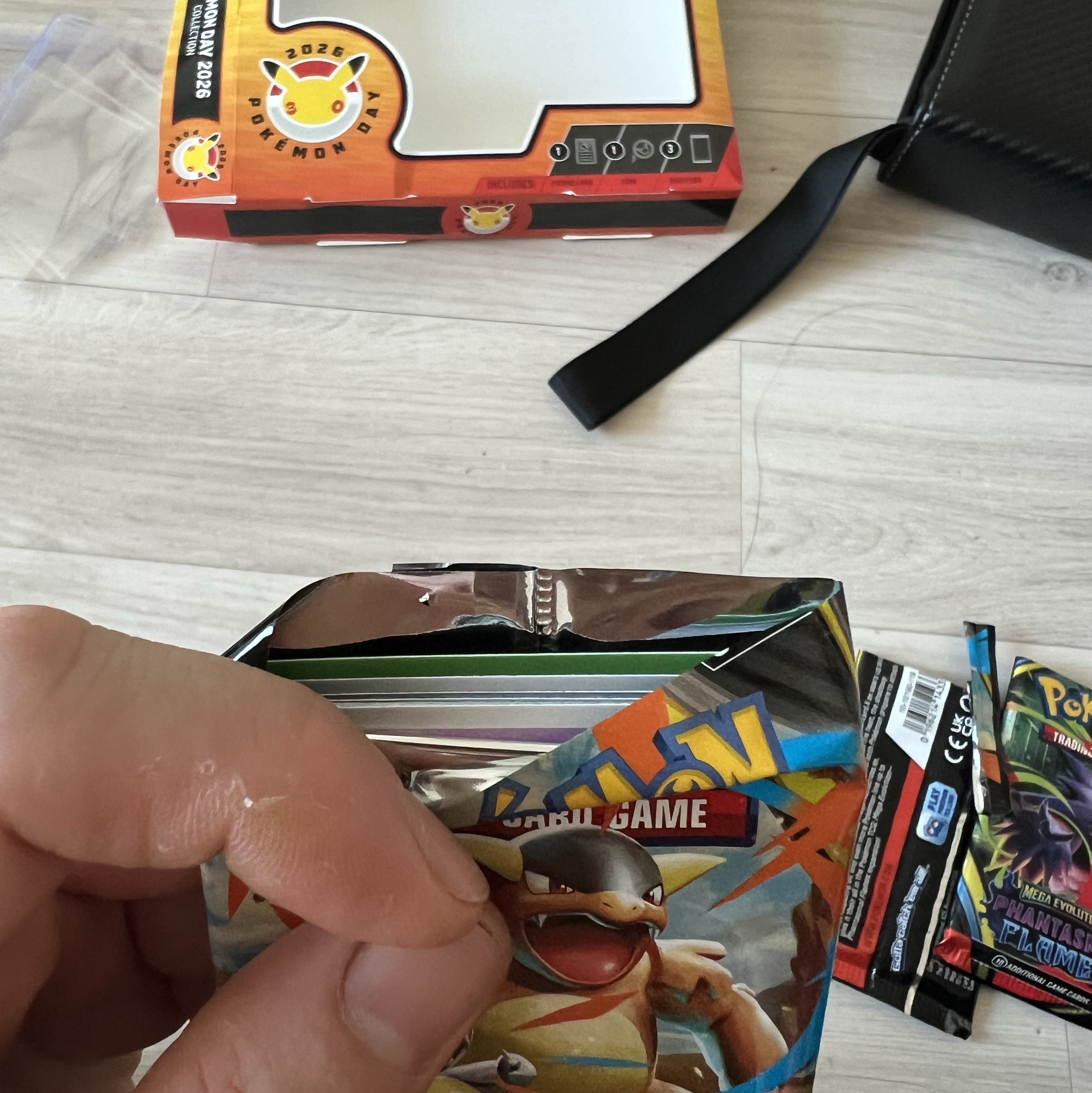 Pokemon TCG 30th Anniversary Pokemon Day 2026 Collection Box (English Ver.) 착용 스타일