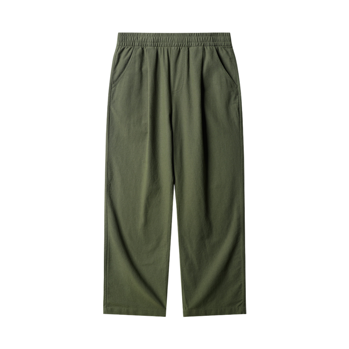 HSLP2697_khaki_29 JEMUT Airflow Linen Like Pants Khaki HSLP2697