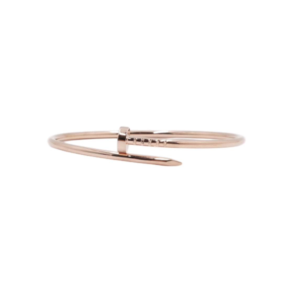 ITIKWKRGUF66 Cartier B60625 18K Rose Gold Juste un Clou Small Bracelet
