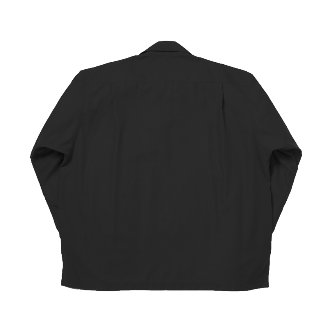 다이와 피어39 테크 스포츠 오픈 칼라 셔츠 롱슬리브 솔리드 블랙 - 26FW(DAIWA PIER39 Tech Sports Open Collar Shirt LS Solid Black - 26FW) - 2