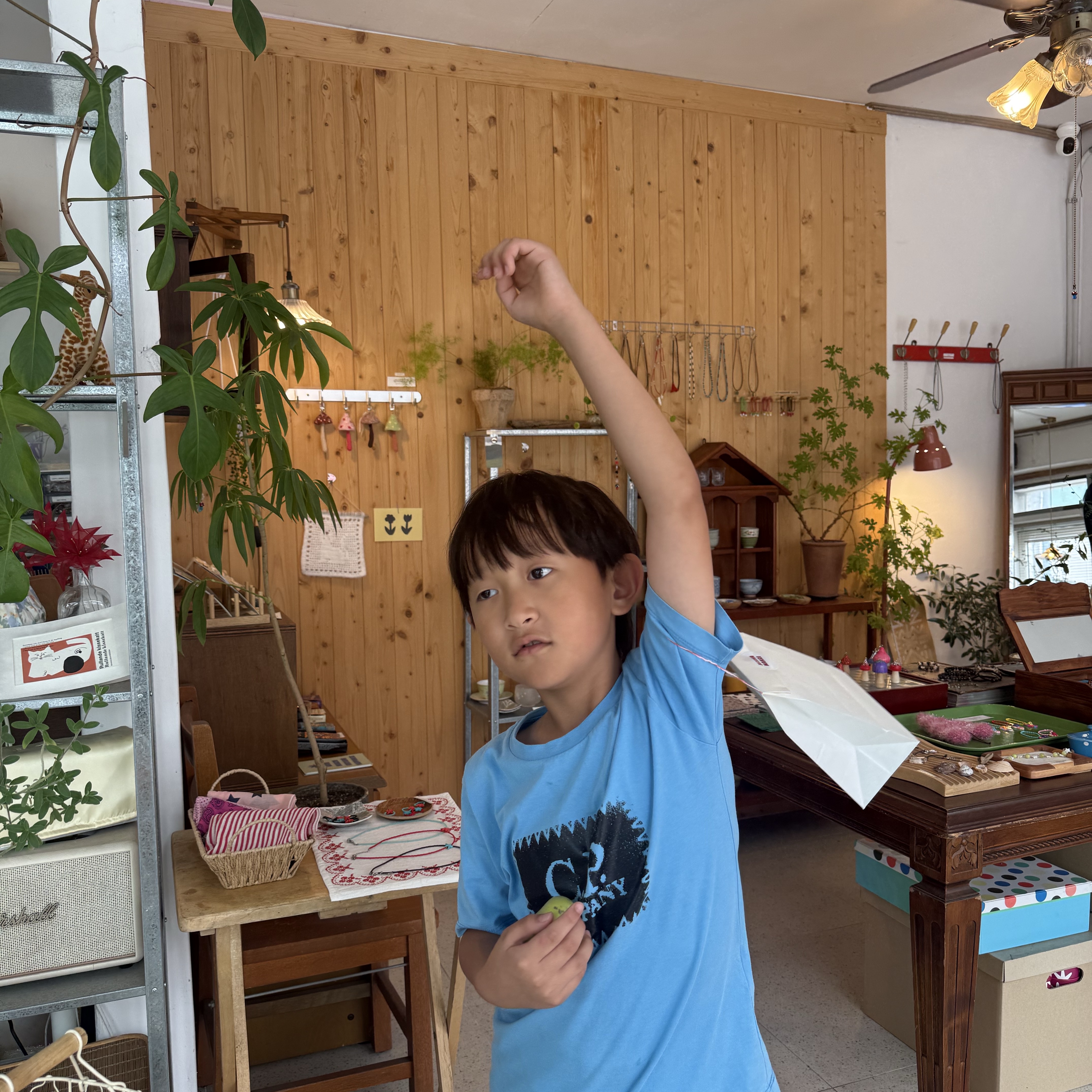 (Kids) C.P. Company Short Sleeve T-Shirt Navy - 26SS 착용 스타일 - 2