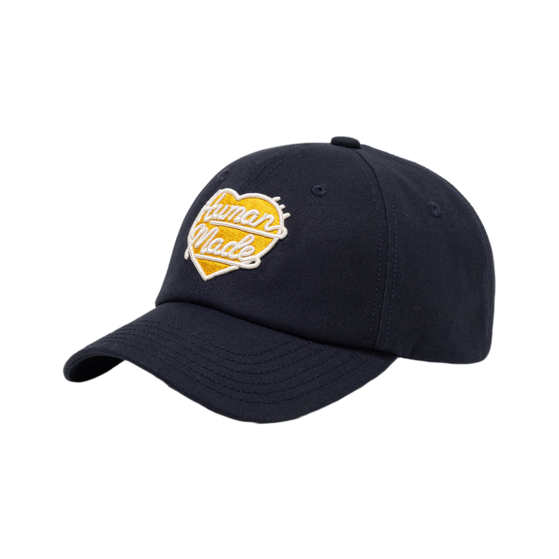 HM32GD046 Human Made 6 Panel Canvas Cap Navy