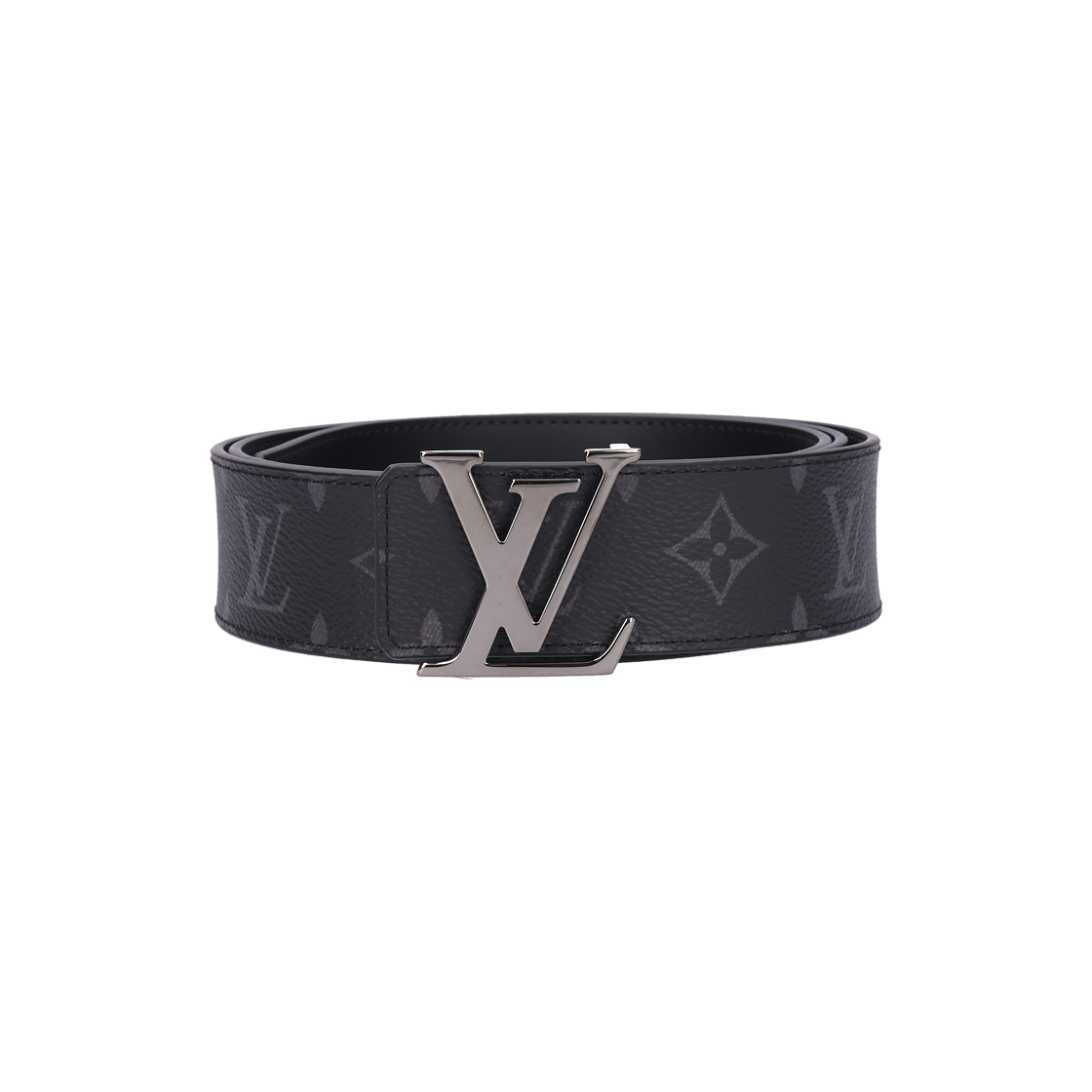 ITQBIFLTCHCD Louis Vuitton M9043Q Reversible Monogram Eclipse Canvas Belt Black