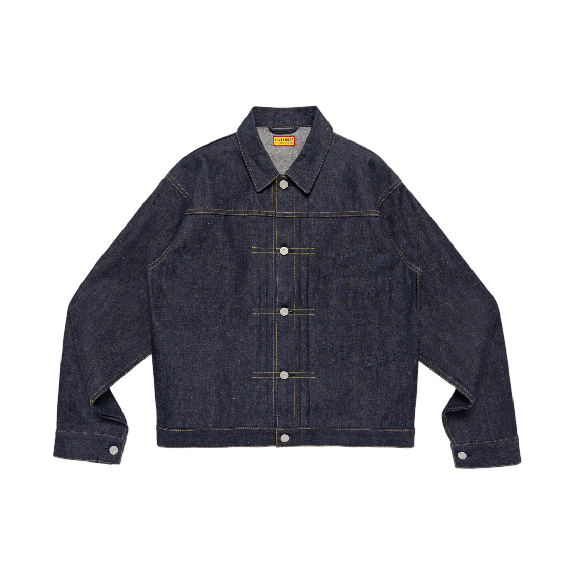 HM32JK012 Human Made Denim Work Jacket Past Indigo