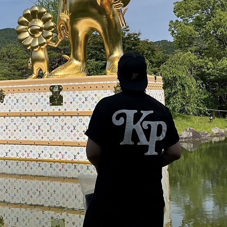 Kenzo x Verdy Oversize Tshirt Black - 25SS 착용 스타일