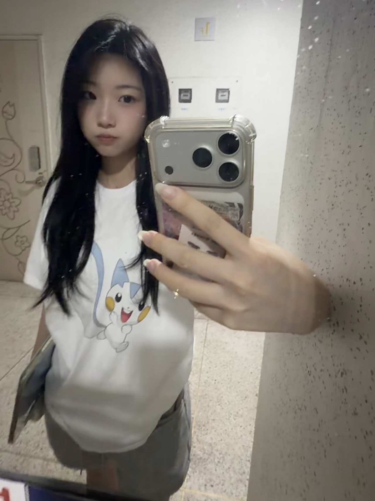 Kims Fruits Pokémon PACHIRIS T-Shirt 착용 스타일