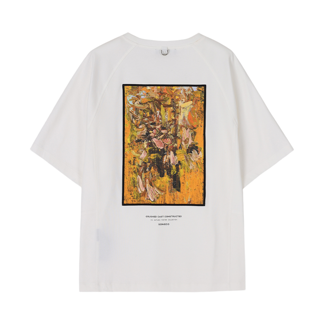 송지오 옴므 페인티드 라글랑 티셔츠 화이트(SONGZIO HOMME Painted Raglan T Shirt White) - 2