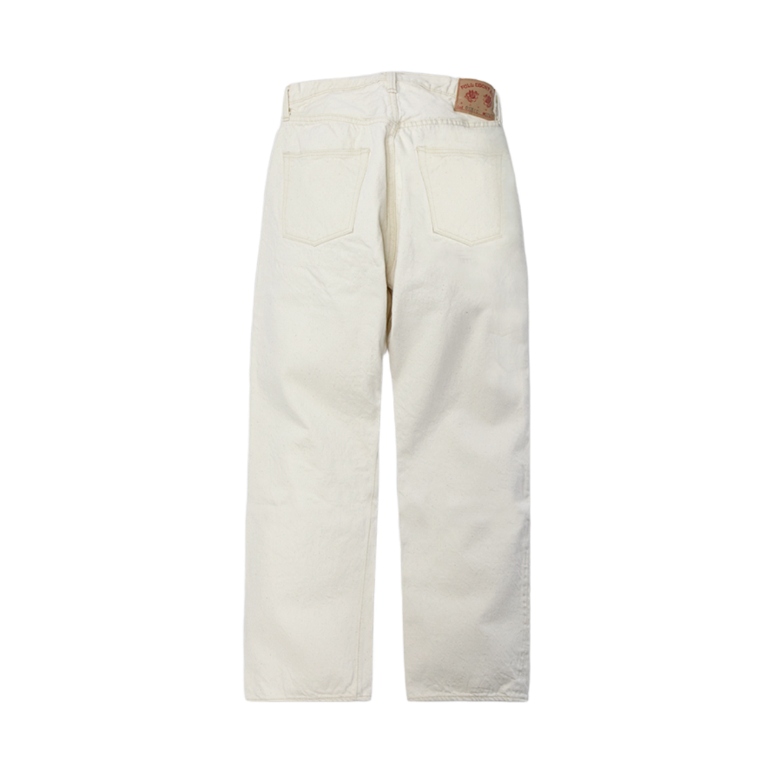 풀카운트 0105EC 와이드 데님 팬츠 에크루(Fullcount 0105EC Wide Denim Pants Ecru) - 2