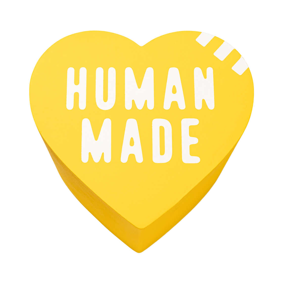휴먼 메이드 하트 우레탄 스툴 옐로우(Human Made Heart Urethane Stool Yellow) - 2