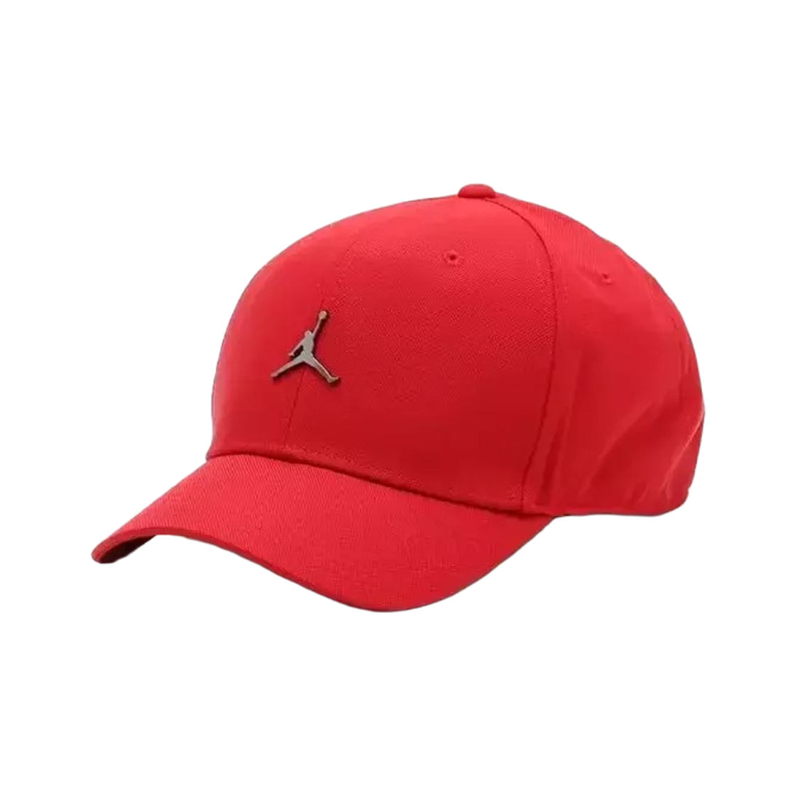 HM5750-687 Jordan Rise Structured Metal Jumpman Cap Gym Red