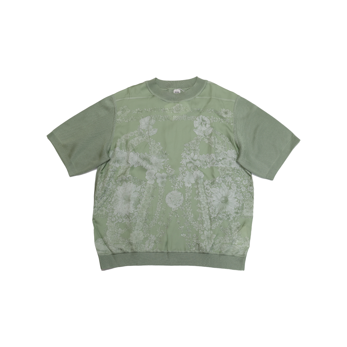 IT7RD2CT6KQ8 Hermes Bride de Gala en Fleur Silk T-shirt