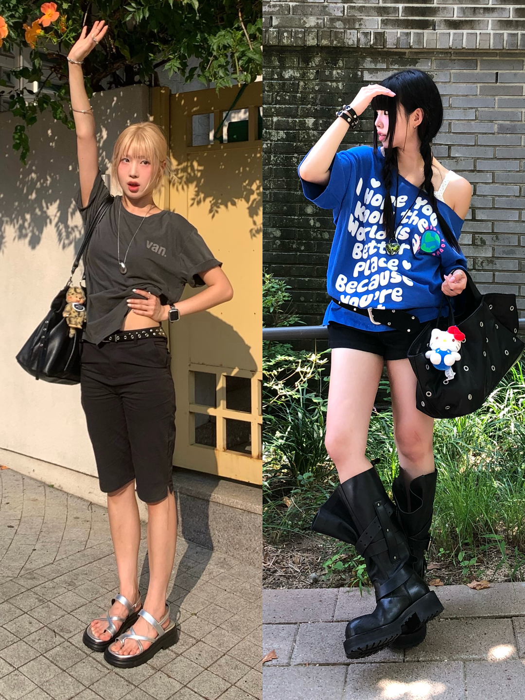 Vacant Archive Bella Mini Shoulder Bag Teal Blue, (W) Calvin Klein Modern Cotton Thong Black 착용 스타일 - 3