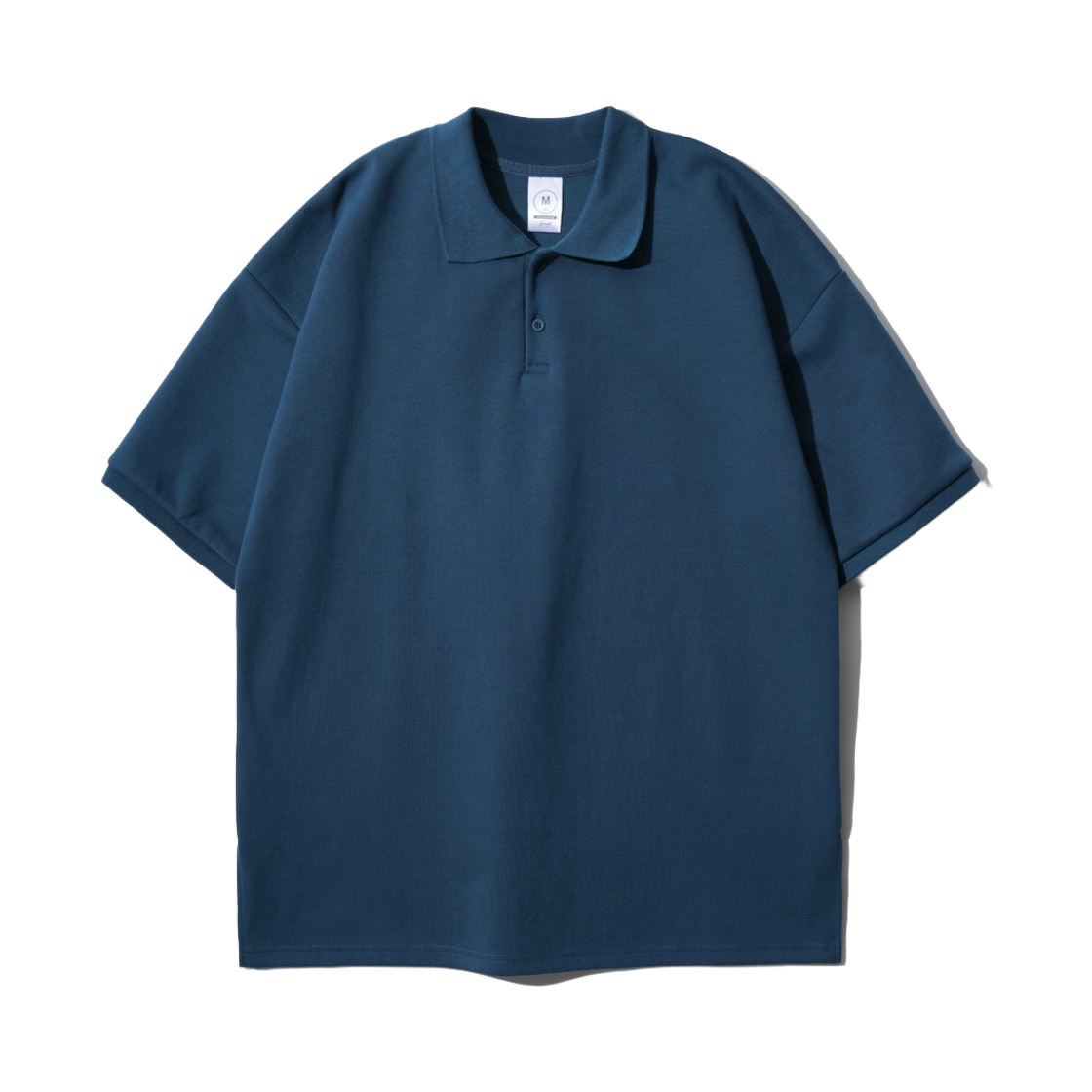 YHST2354_navy_291 JEMUT Pins Overfit Collar T-Shirts Navy YHST2354