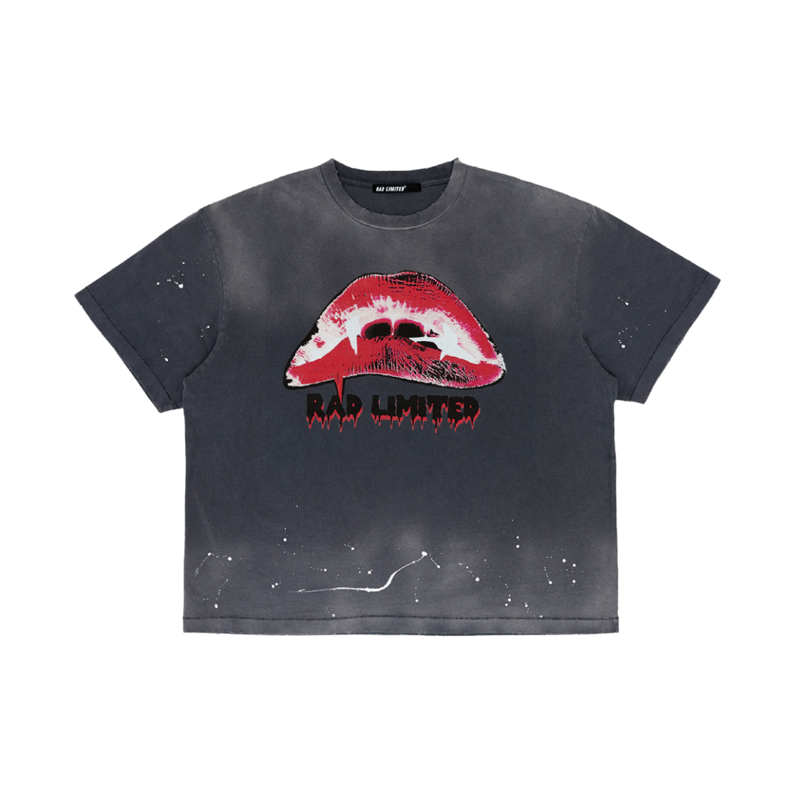 라드리미티드 뱀파이어 티셔츠 - 빈티지 블랙(Rad Limited Vampire T Shirt - Vintage Black)