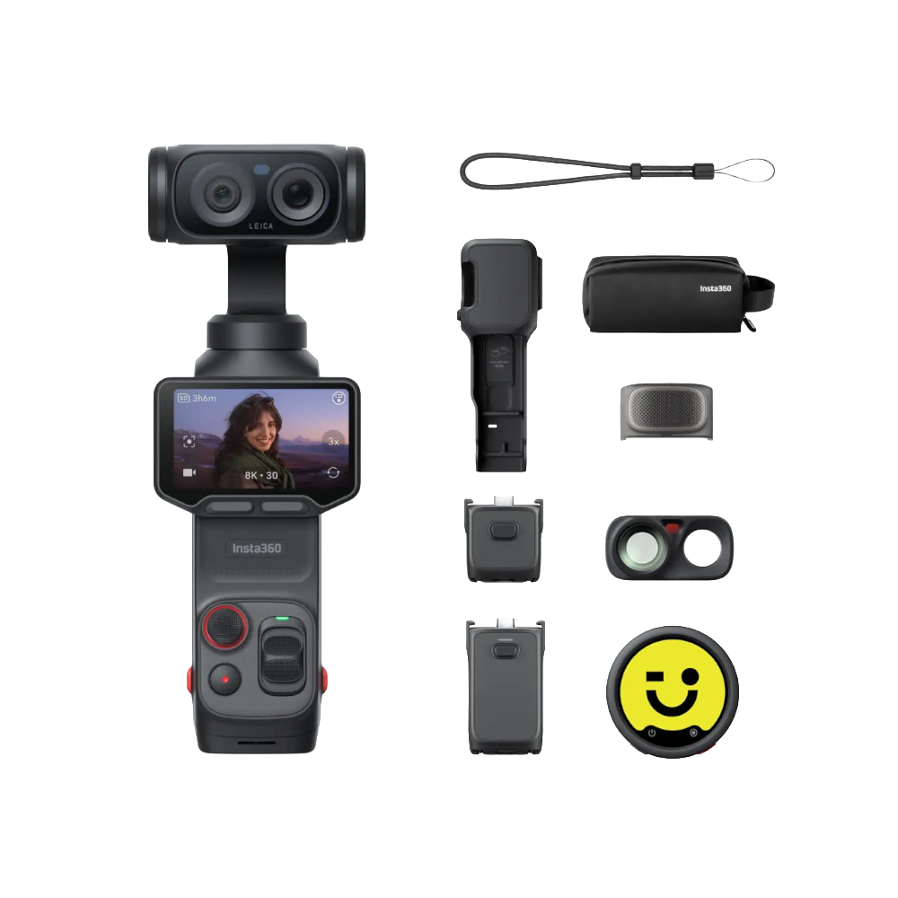 인스타360 Luna Ultra 코스믹블랙, 크리에이터 번들([360/PRD] Insta360 Luna Ultra Creator Bundle Cosmic Black)