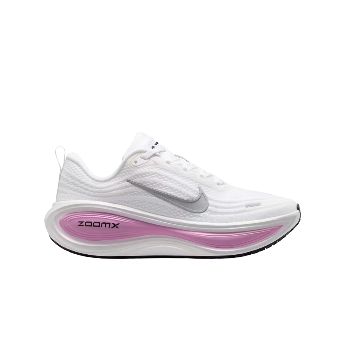 HV8154-110 (W) Nike Vomero Plus White Metallic Silver