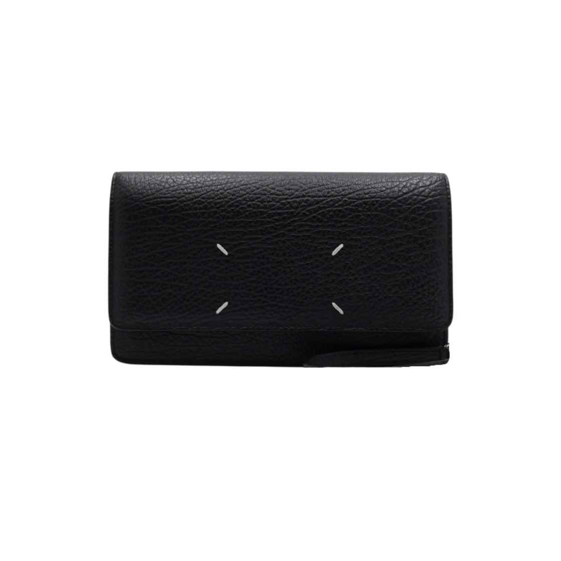 IT5L4GBS8A38 Maison Margiela Black Stitch WOC Chain Crossbody Bag