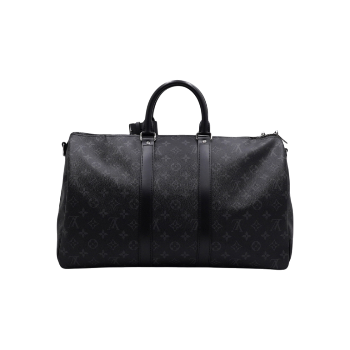 IT56DHOPBL4J Louis Vuitton Monogram Eclipse Keepall 45 Bandouliere Tote Bag