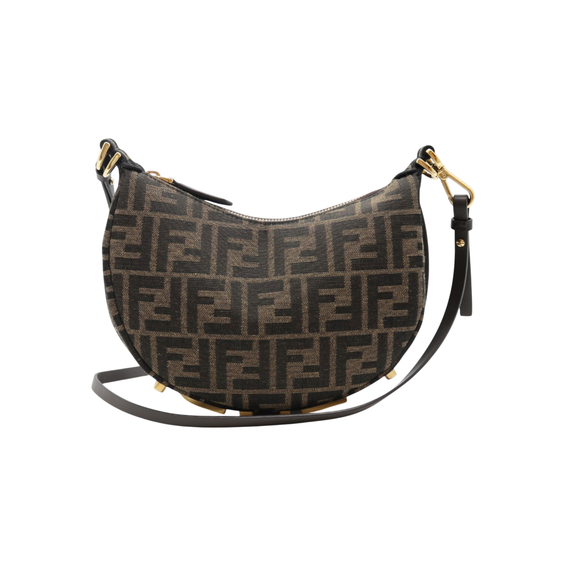 ITJJSJTN46U5 Fendi Fendigraphy Mini Hobo Shoulder Bag 8BS081