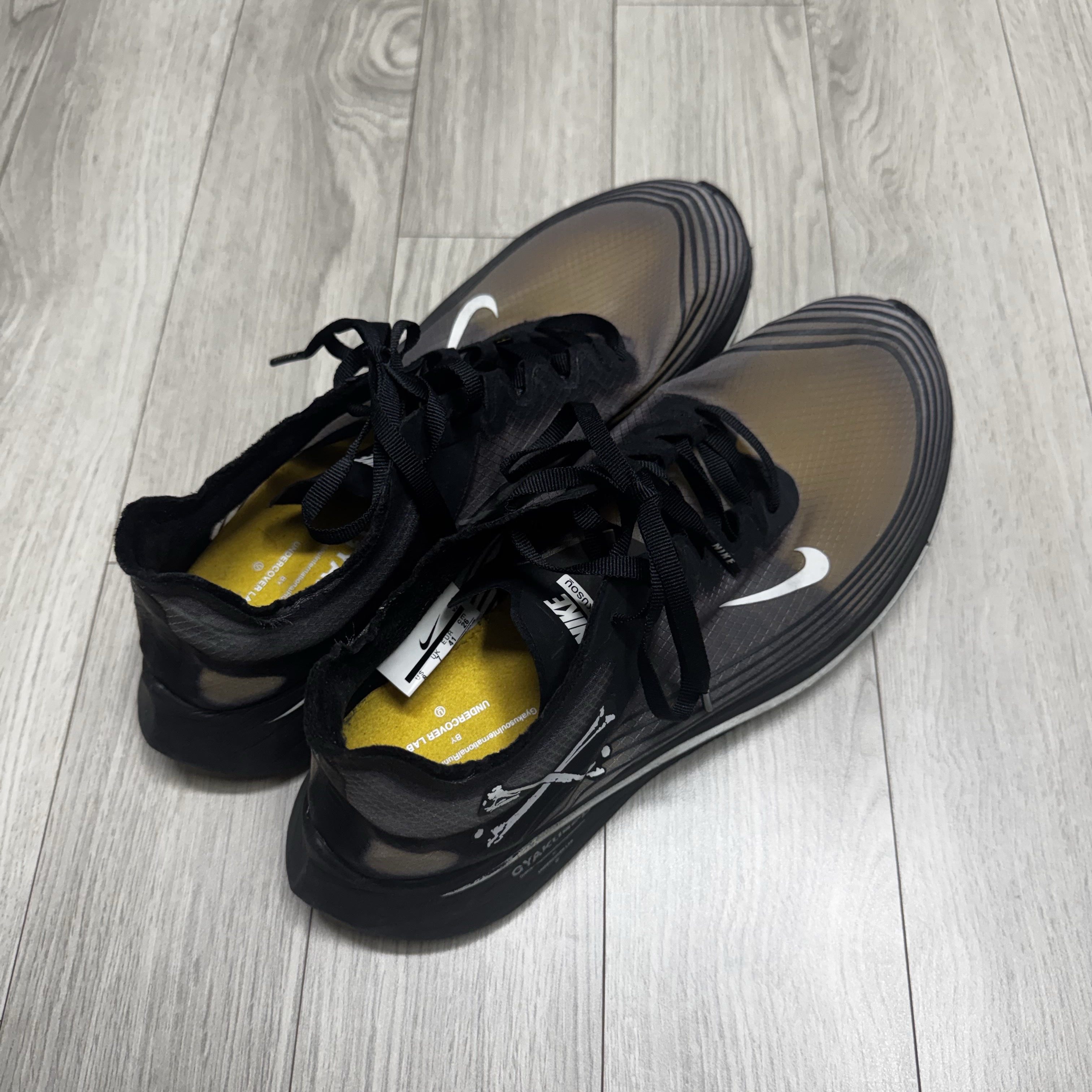 Nike x Undercover Gyakusou Zoom Fly Black 착용 스타일 - 3