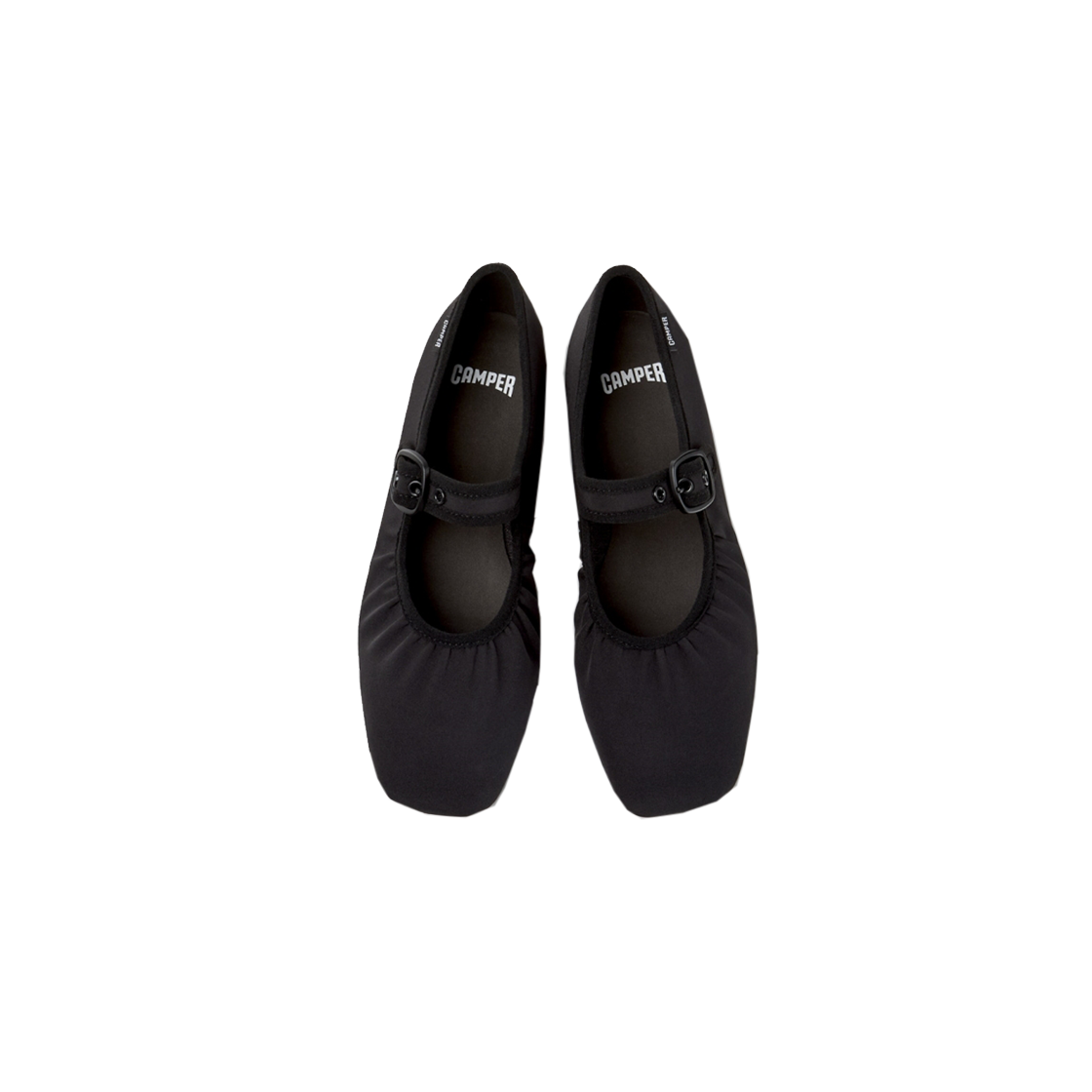 캠퍼 여성 카시미라 플랫슈즈 블랙(Camper Woman Casi Myra Flat Black) - 3