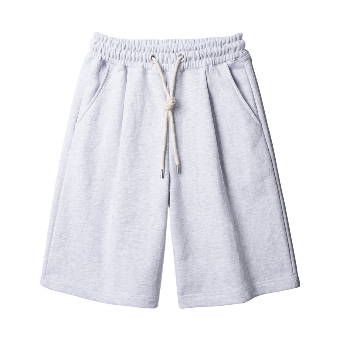 SOSP2483_whiteoatmeal_29 JEMUT Flash Summer One Tuck Half Pants Whiteoatmeal SOSP2483