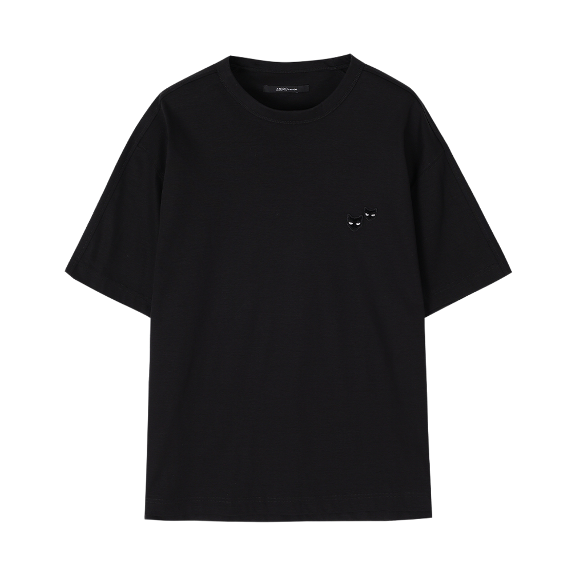 SI5TS850BK SONGZIO ZZERO Panther Segment Raglan T Shirt Black