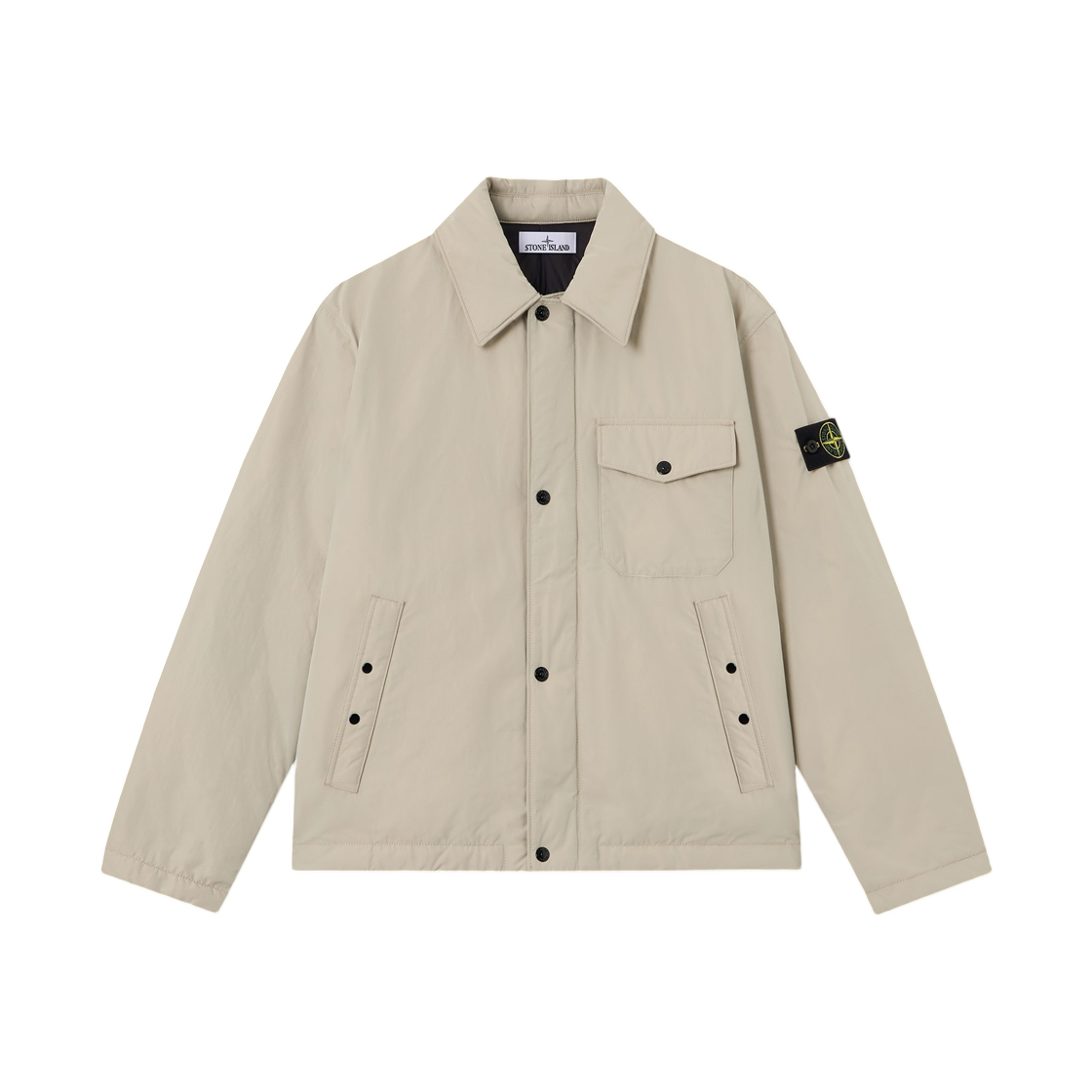 L2S1541000-22S0A26-V0095 Stone Island 4100022 Micro Reps Down Coach Jacket with Anti-Drop Sand - 26FW