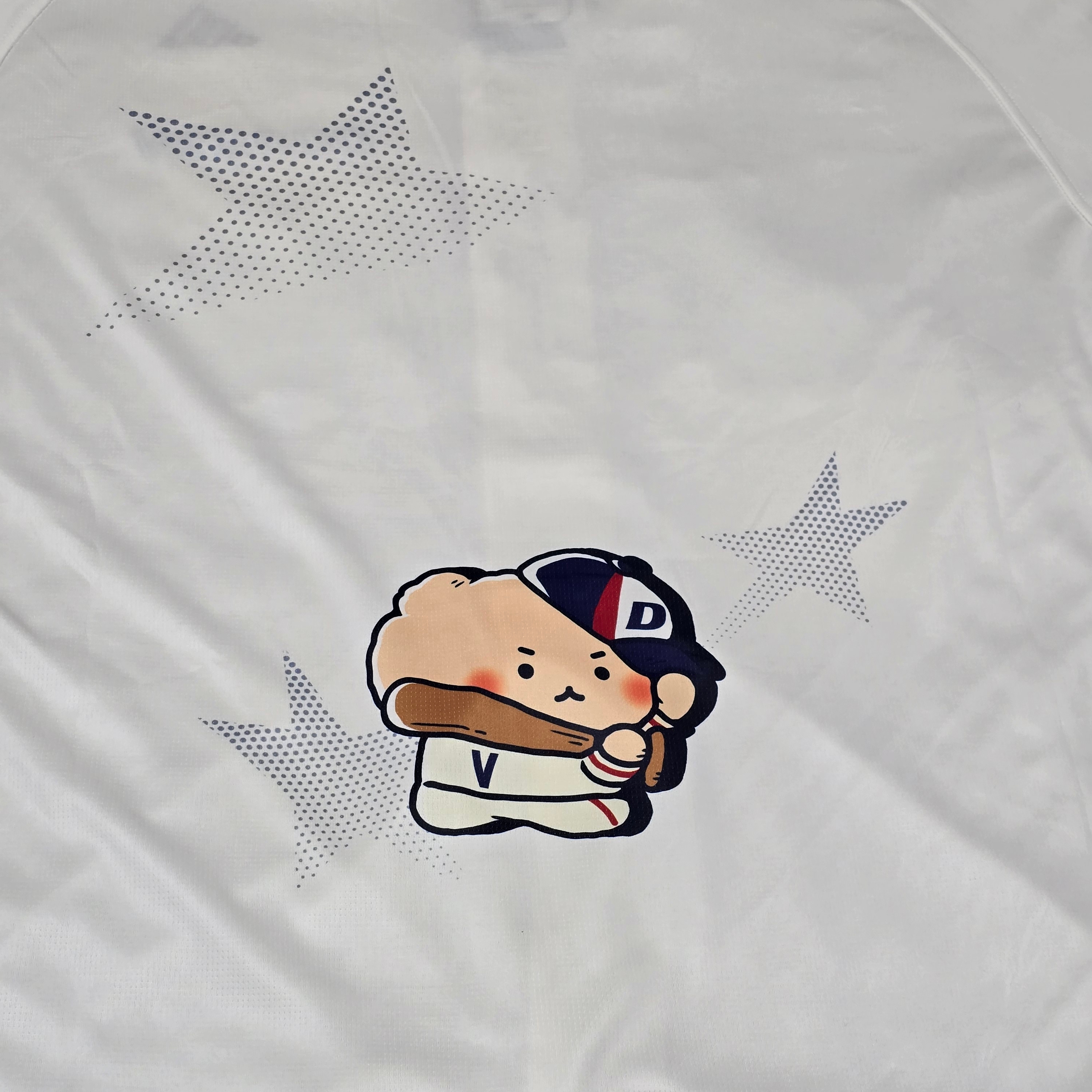 Doosan Bears x Manggom Authentic Uniform White (Non Marking Ver.) 착용 스타일 - 3