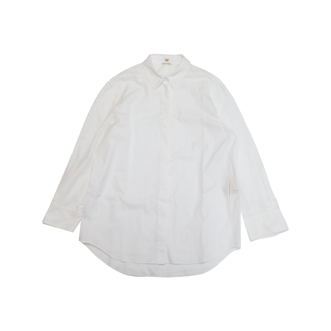 ITLFALO46NA2 Hermes White Blouse Shirt